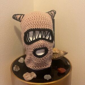 Custom Crochet Ski Mask